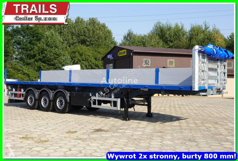 Semiremorca Mega 29 m³ / 12.600 m. 2 x side...