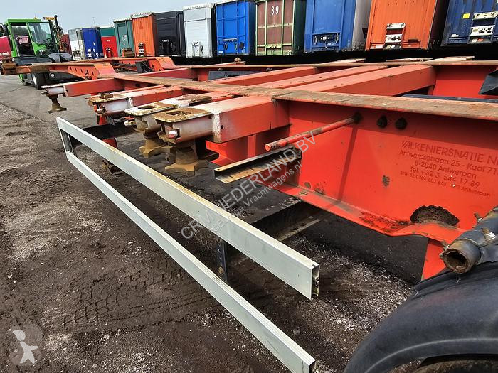 نصف مقطورة Krone sd |container chassis 40 ft |...