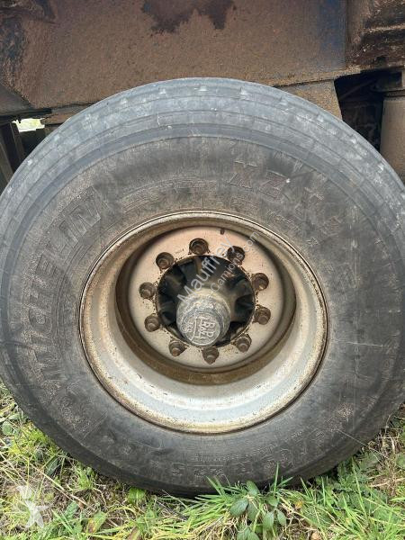 Semitrailer Diebolt  grue avec grappin rotatif