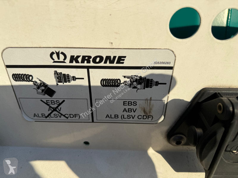 Semi remorque Krone   3Achs MEGA Staplerhalter...