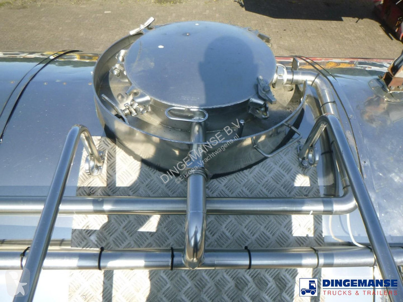 نصف مقطورة Feldbinder Food tank inox 30 m3 / 1...
