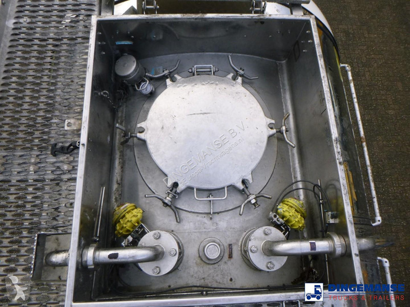 Semi remorque Feldbinder Chemical tank inox...