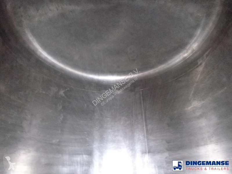 نصف مقطورة Burg Chemical tank inox L4BH 30 m3 /...