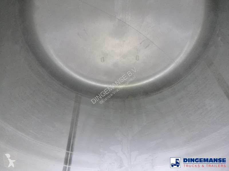نصف مقطورة LAG Food tank inox 32m3 / 3 comp +...