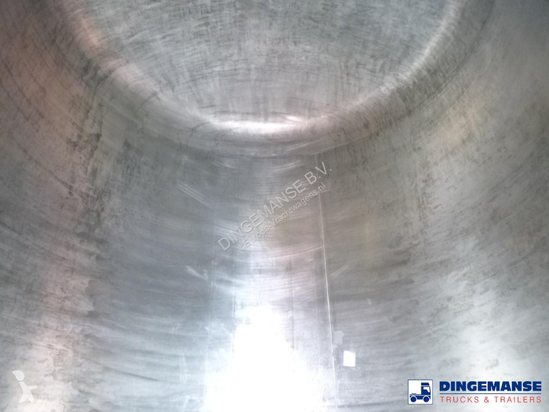 نصف مقطورة Burg Chemical tank inox L4BH 32.5 m3...
