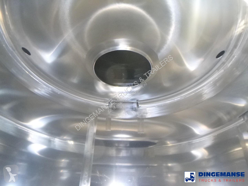 نصف مقطورة Burg Food / chemical tank inox L4BH...