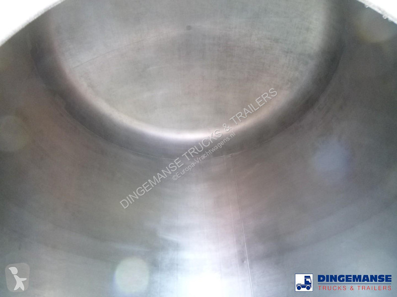نصف مقطورة Burg Chemical tank inox L4BH 32.5 m3...