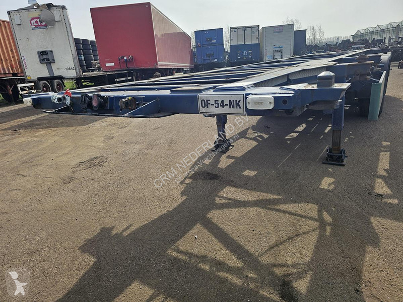 نصف مقطورة Van Hool 30 foot container chassis |...