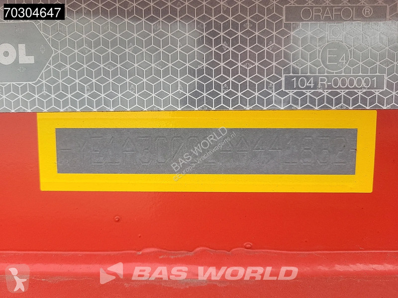 Semirimorchio Van Hool 20Ft