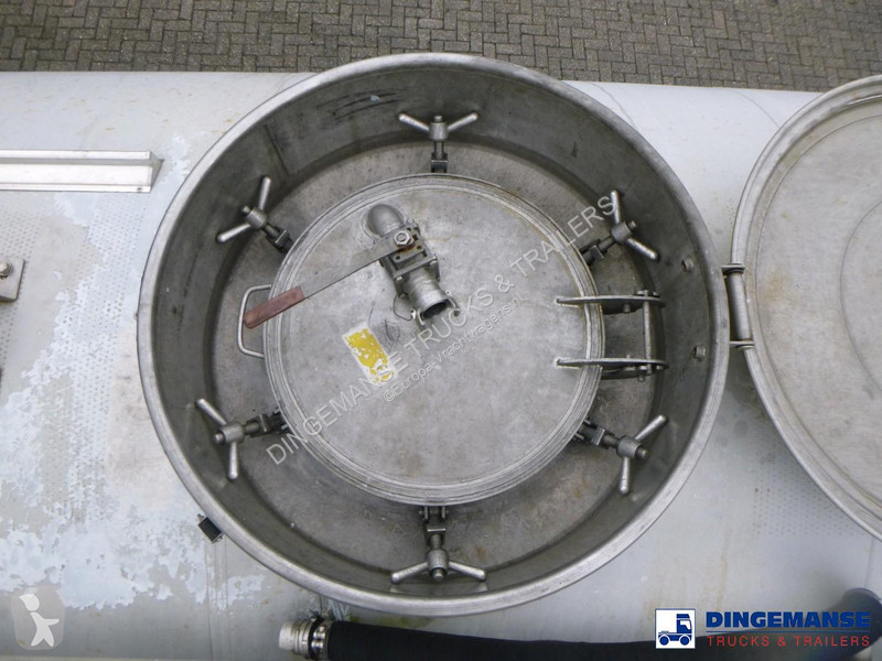نصف مقطورة Magyar Chemical tank inox L4BH 33 m3...