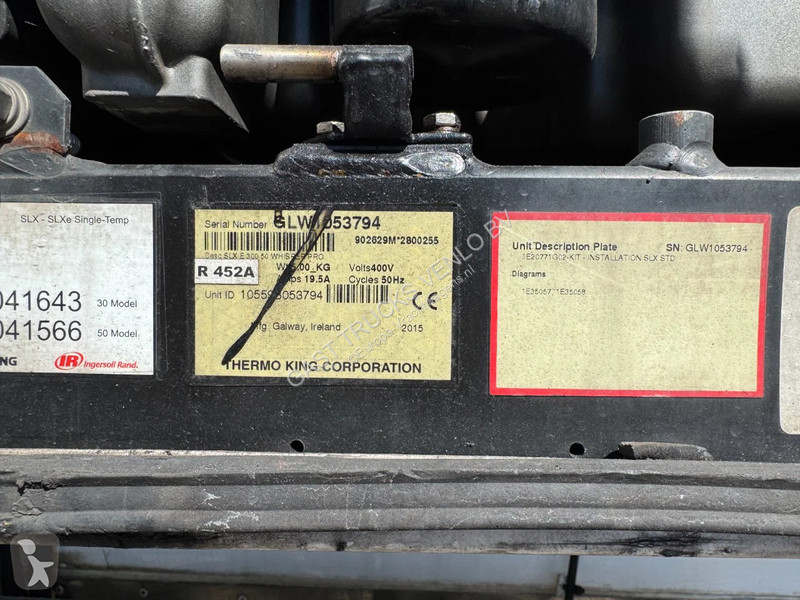 نصف مقطورة Heiwo HZO 42 Thermo King SLXe 300 /...