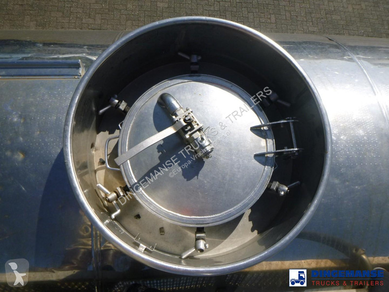 Félpótkocsi Magyar Chemical tank inox L4BH 33.3...