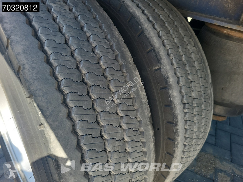 نصف مقطورة Groenewegen DRO-12-20B 2 axles Lift...