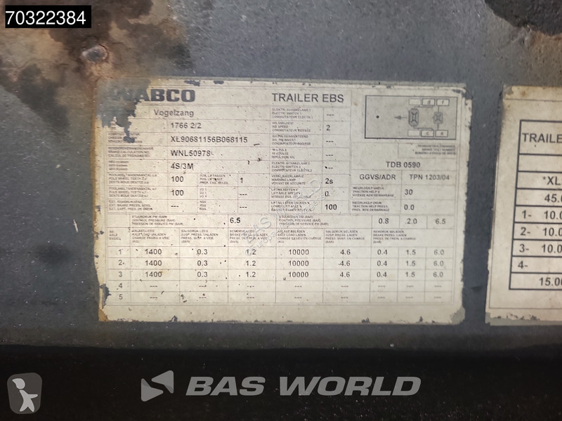 Oplegger  1766 2/2 Lift Axle + 2x Steering Axle...