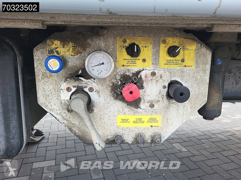 نصف مقطورة Legras F10271 3 axles Lift Axle