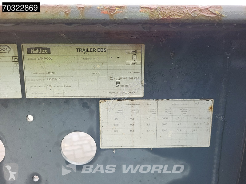 نصف مقطورة Van Hool S/00149 Lift Axle Multi'45ft