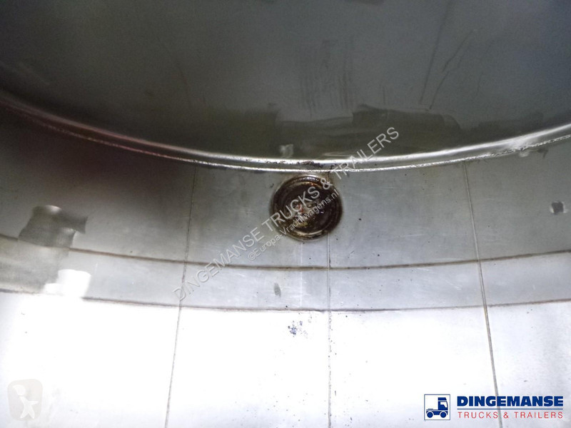 Sættevogn Magyar Fuel / oil tank inox 23 m3 / 7...