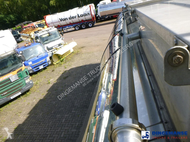 Félpótkocsi  Chemical tank inox 37.5 m3 / 1...
