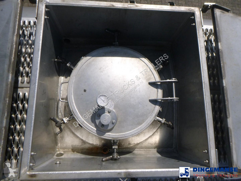 نصف مقطورة Magyar Chemical tank inox 33 m3 / 1...
