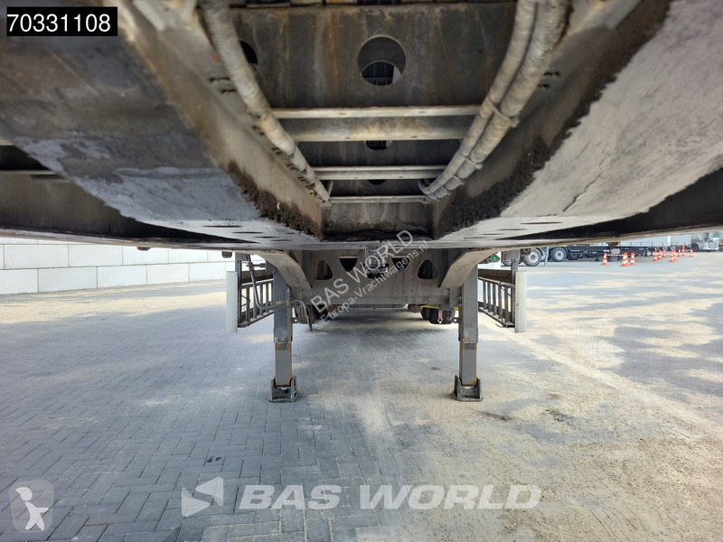 نصف مقطورة Knapen K600 Side Doors 10MM Lift Axle