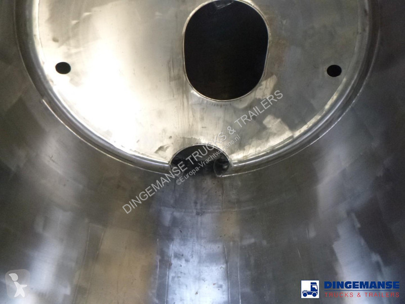 Semi remorque Feldbinder Chemical tank inox 30...