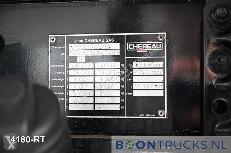 Полуприцеп Chereau CSD3 + TK SL200e | 2x LIFT...