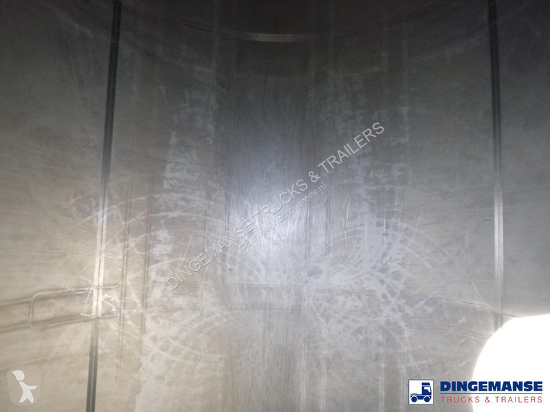 نصف مقطورة Van Hool Food tank inox 28 m3 / 1 comp