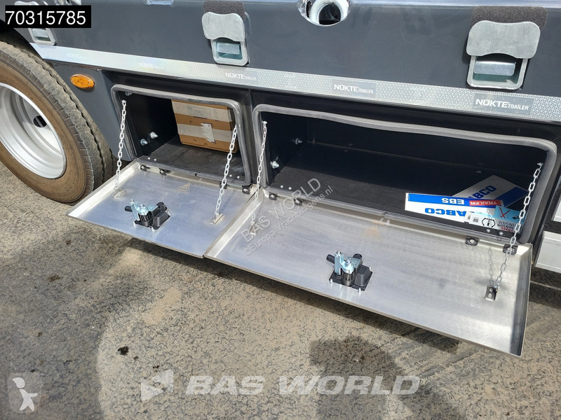 نصف مقطورة  NKTL4 NEW Lift + 2xSteering Axle Ramps