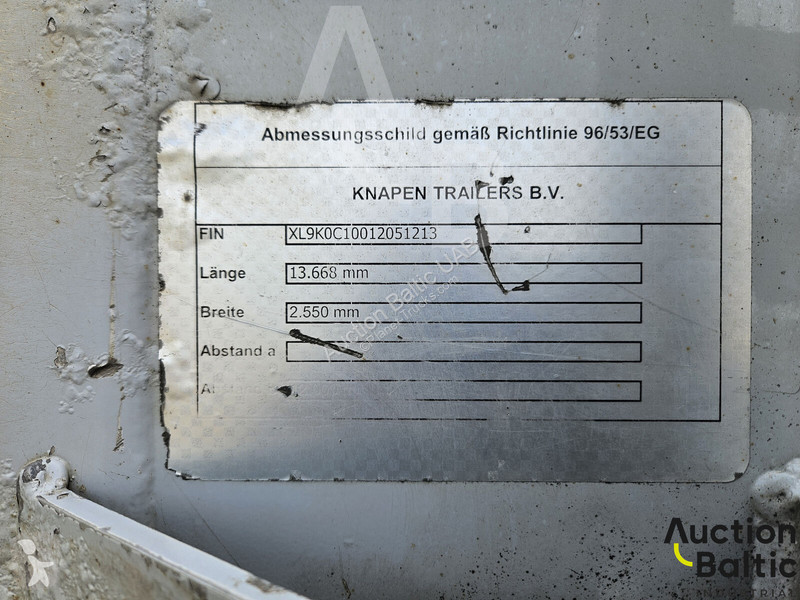 Semirremolque  Knapen K 100