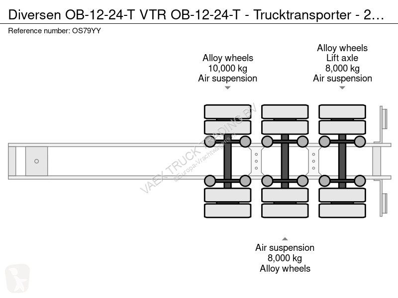 Полуприцеп  OB-12-24-T VTR OB-12-24-T -...