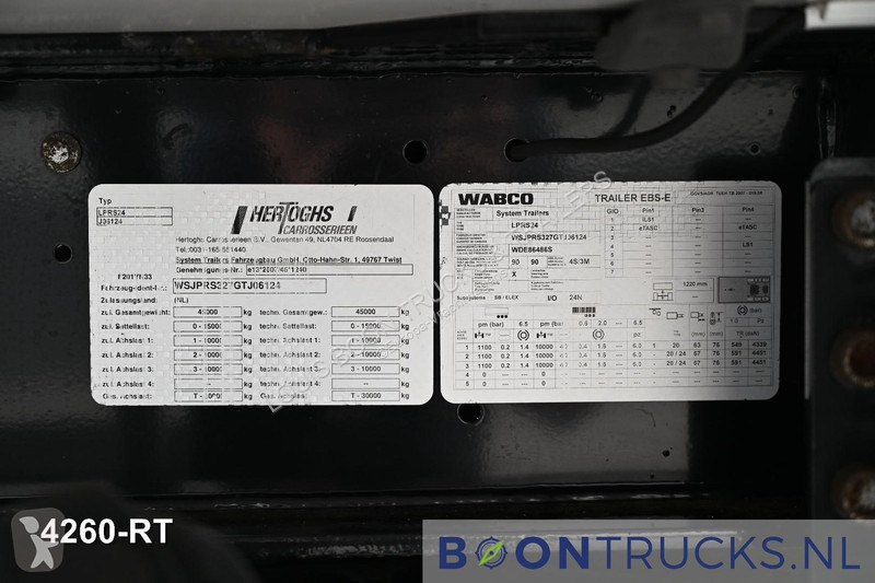 Semiremorca Chereau Hertoghs LPRS24 CARRIER...