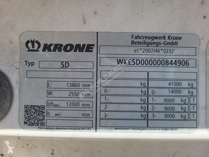 Полуприцеп Krone