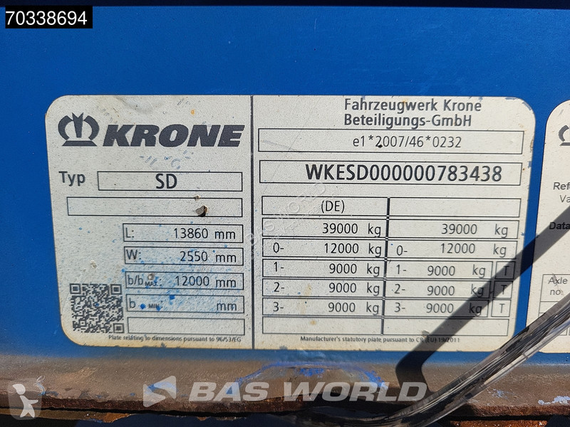 Полуприцеп Krone Sliding Roof