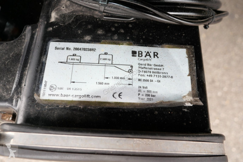 Semirremolque Krone SZK 18/ LBW 2500 kg / TEXIL...