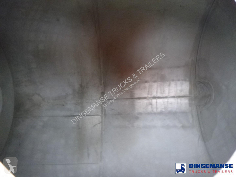 Oplegger Maisonneuve Chemical tank inox 34.6 m3...