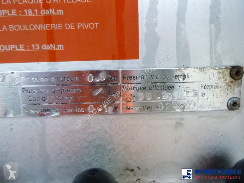 Oplegger Magyar Bitumen tank inox 30 m3 / 1...