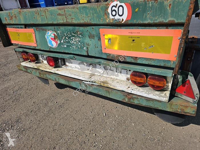 Oplegger Flandria 2 AXLE 20 FT CHASSIS STEEL...