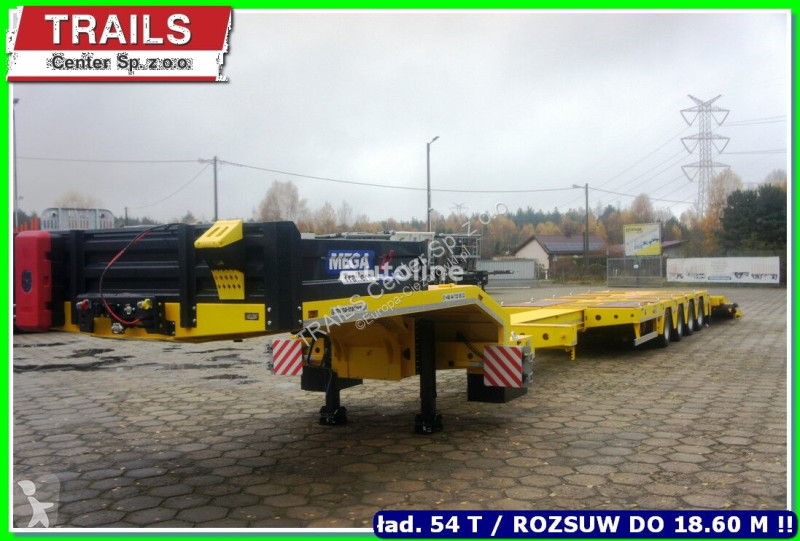 Semirimorchio Mega 4 axle low floor 18.600 m....