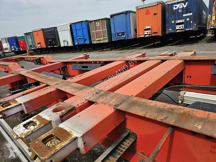 نصف مقطورة Krone sd |container chassis 40 ft |...