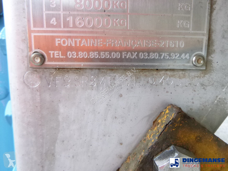 Semiremorca Magyar Chemical tank inox 33 m3 / 1...