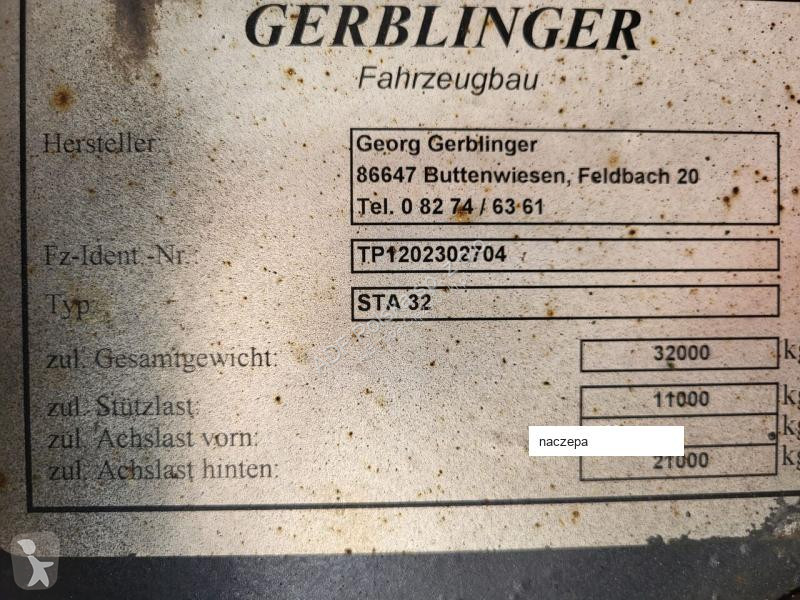 Sættevogn Schmitz Cargobull GERBLINGER