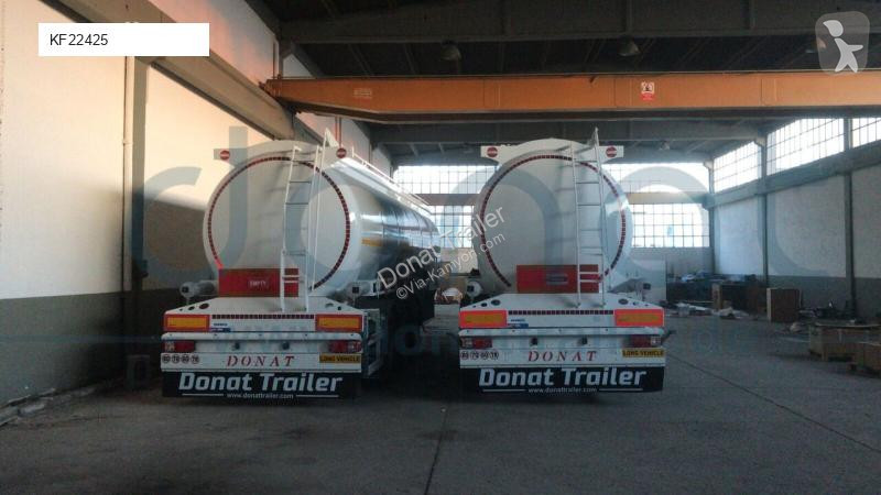 Semi reboque Donat Aluminum Fuel Tanker with...