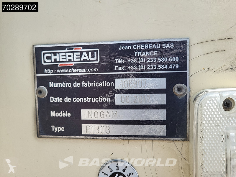 Semitrailer Chereau Thermo King SLXi 300 3...