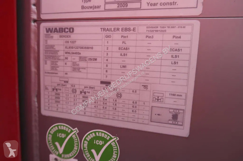 نصف مقطورة Berdex OS 12.27 Pig transport - 3...