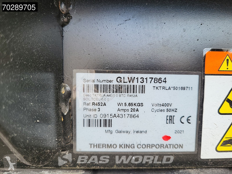 Semitrailer Chereau Thermo King A400 3 axles...