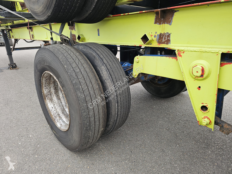 Oplegger  40 ft gooseneck steel suspension...