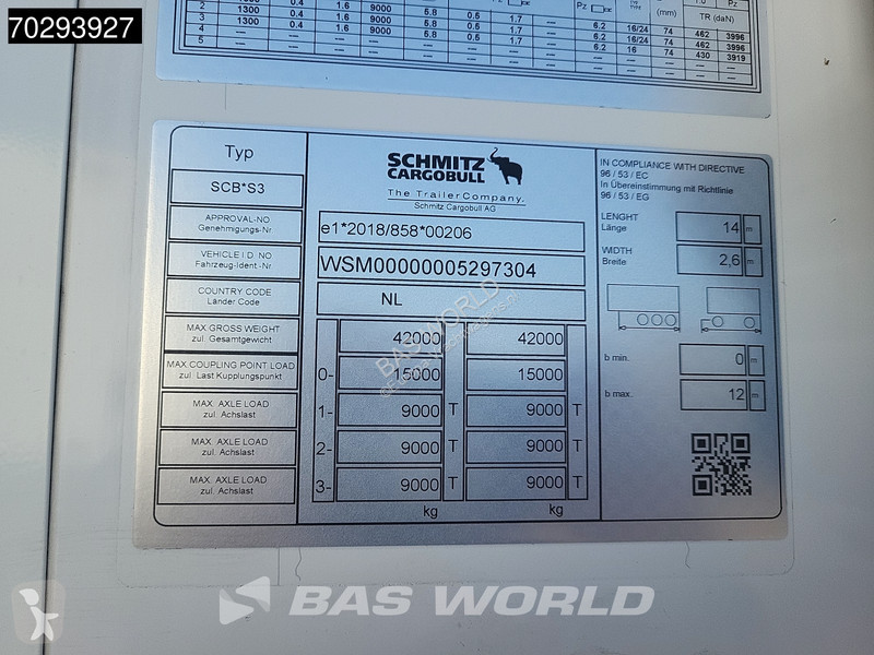 Semi reboque Schmitz Cargobull SCB*S3...