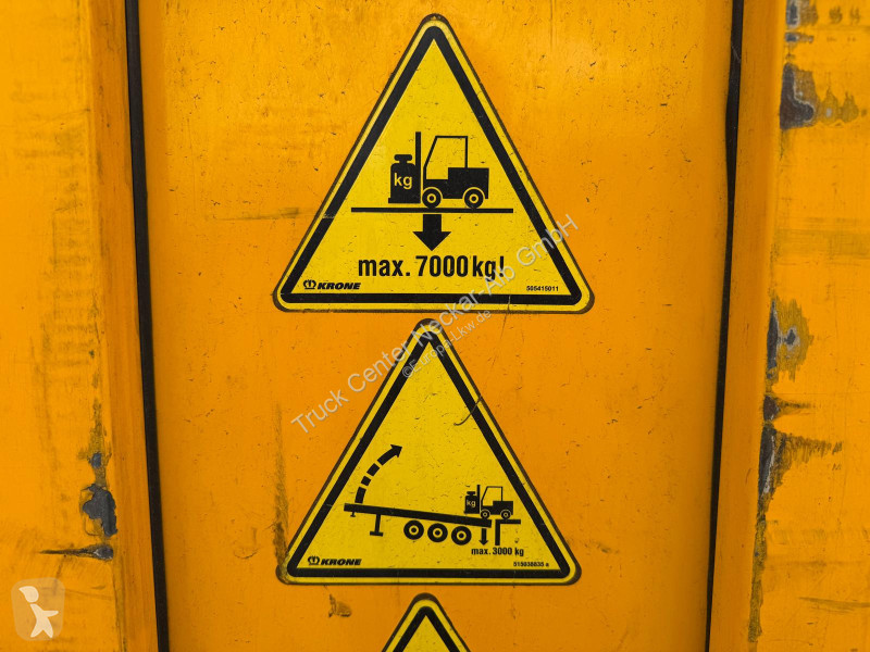 نصف مقطورة Krone   3 Achs MEGA Staplerhalterung...