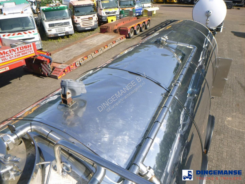 نصف مقطورة Feldbinder Food tank inox 30 m3 / 1...