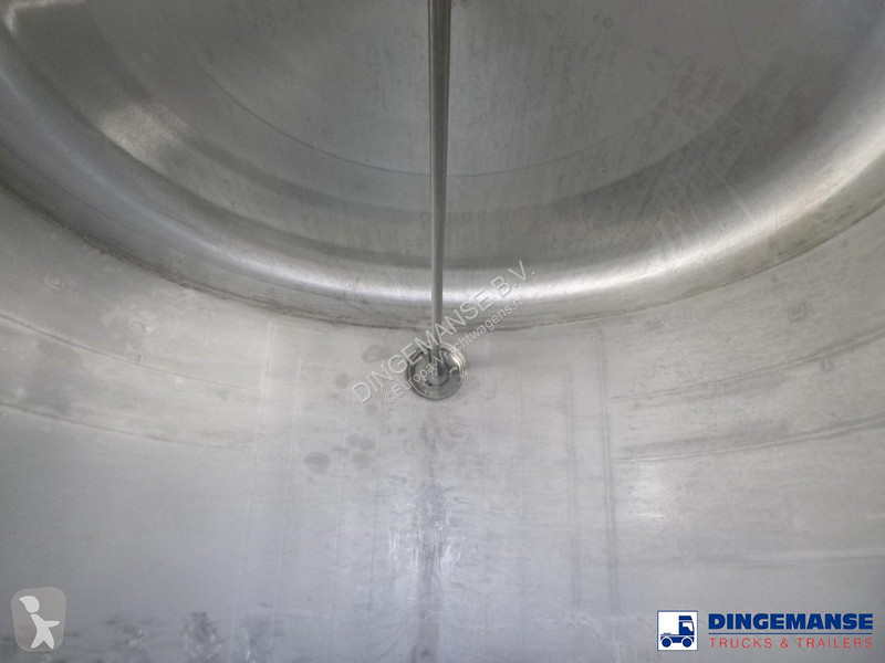 Félpótkocsi  Chemical tank inox 37.5 m3 / 1...